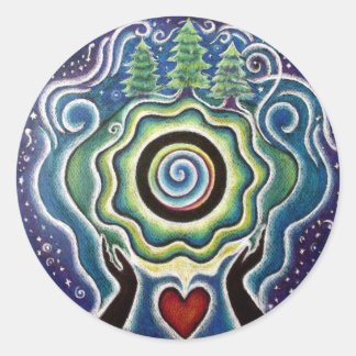 Earth Blessings Mandala Sticker
