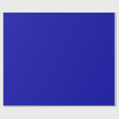 Earth Blue Glossy Wrapping Paper Cadeaupapier (Vlak)