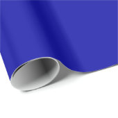 Earth Blue Glossy Wrapping Paper Cadeaupapier (Rol Hoek)