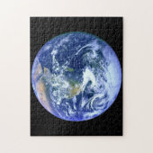 Earth Blue Marmer Legpuzzel (Verticaal)