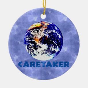 Earth Caretaker Keramisch Ornament