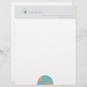 Earth Chat Persoonlijk Briefhoofd (Voorkant / Achterkant)