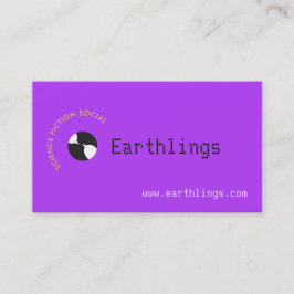 Earth Chat Visitekaartje