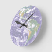 Earth Clock Ronde Klok (Hoek)