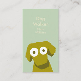 Earth Color Dog Visitekaartje