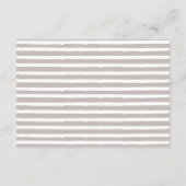 Earth Colours Wedding Details Informatiekaartje (Achterkant)