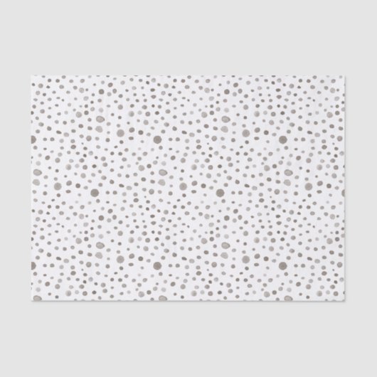 Earth Confetti Waterverf Stippen Tissue Paper Tissuepapier (Voorkant)