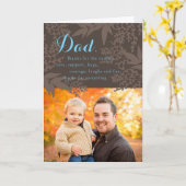 Earth Custom Photo Vaderdag Kaart (Gele Bloem)