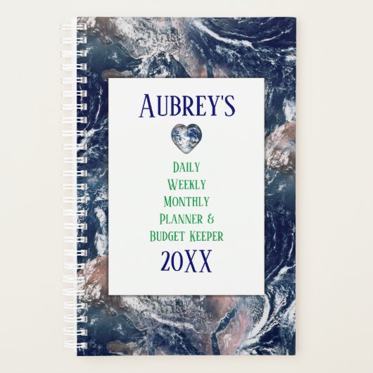 Earth Daily Budget Planner (Voorkant)