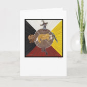 Earth Dance © Kim McElroy Feestdagen Kaart (Voorkant)