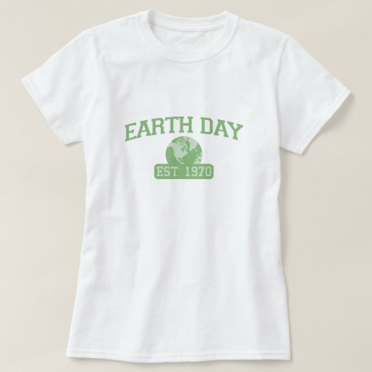 Earth Day 1970 T-Shirt (Design voorkant)
