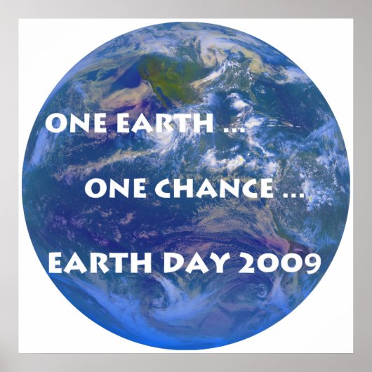 Earth Day 2009 Poster (Voorkant)