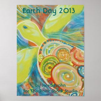 Earth Day 2013 Zee Turtle Poster