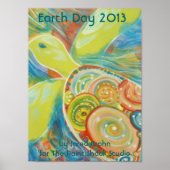 Earth Day 2013 Zee Turtle Poster (Voorkant)