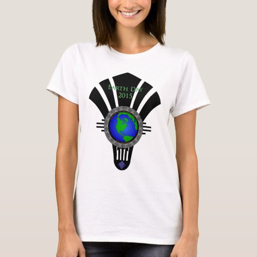 Earth Day 2015 Fan Blade T-shirt (Voorkant)