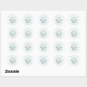Earth Day 2020 50e Jubileum Zee Dieren Vis Ronde Sticker (Vel)