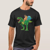 Earth Day 2020 50th Anniversary Sloth Rex Boys T-shirt (Voorkant)