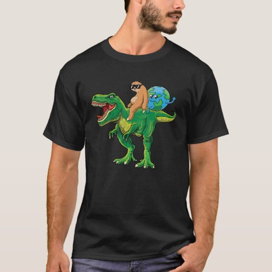 Earth Day 2020 50th Anniversary Sloth Rex Boys T-shirt (Voorkant)