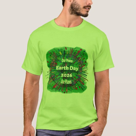 Earth Day 20216  T-shirt (Voorkant)