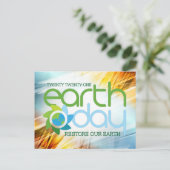Earth Day 2021 - Onze Aarde-Button herstellen Briefkaart (Staand voorkant)
