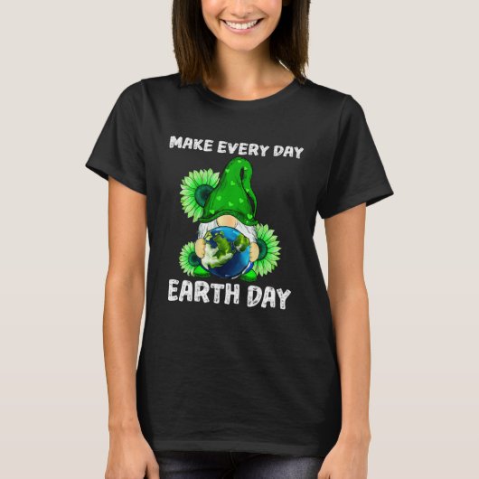 Earth Day 2023 Gnomes Planet Make Earth Day Every  T-shirt (Voorkant)