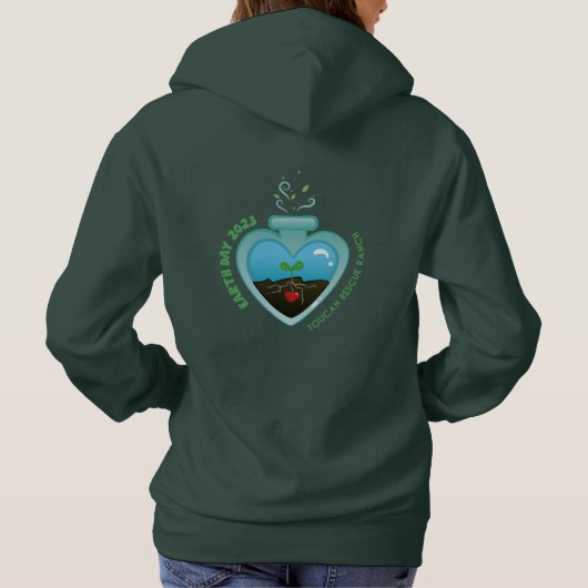 Earth Day 2023 - Toucan Rescue Ranch Sweater Hoodie (Achterkant)