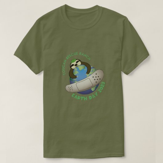 Earth Day 2023 - Toucan Rescue Ranch T-shirt (Design voorkant)