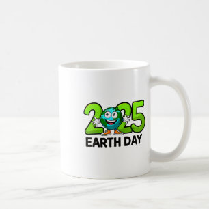 Earth Day 2025 Funny Earth Day Kinder jongens Koffiemok