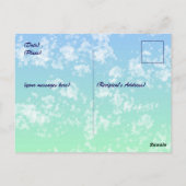 Earth Day 2025 Onze kracht Onze planeet Crest Briefkaart (Achterkant)