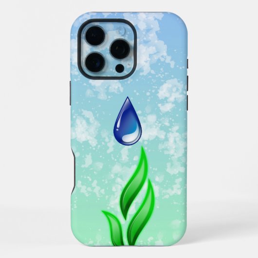 Earth Day 2025 Onze kracht Onze planeet Crest iPhone Hoesje (Achterkant)