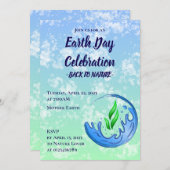 Earth Day 2025 Onze kracht Onze planeet Crest Kaart (Voorkant / Achterkant)