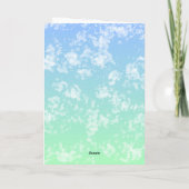 Earth Day 2025 Onze kracht Onze planeet Crest Kaart (Achterkant)