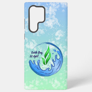 Earth Day 2025 Onze kracht Onze planeet Crest Samsung Galaxy Hoesje