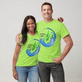 Earth Day 2025 Onze kracht Onze planeet Crest T-shirt (Unisex)