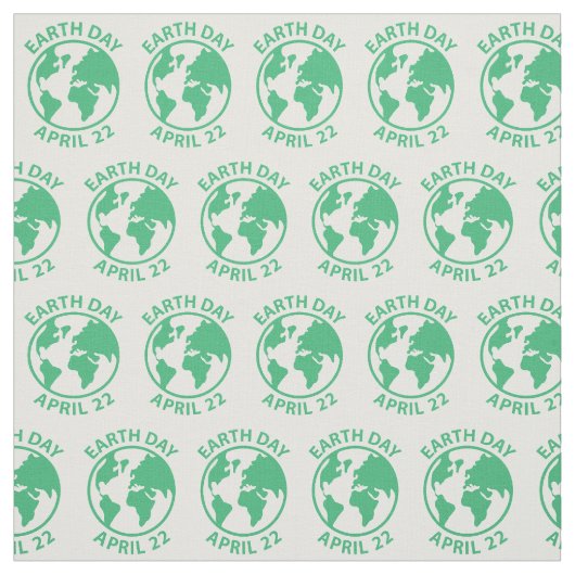 Earth Day, 22 april Stof (Swatch)