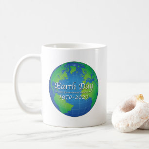 Earth Day 50 Year Jubileum 2020 Koffiemok