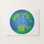 Earth Day 50 Year Jubileum 2020 Legpuzzel (Horizontaal)