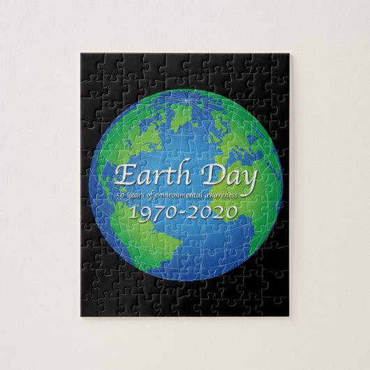Earth Day 50 Year Jubileum 2020 Legpuzzel (Verticaal)