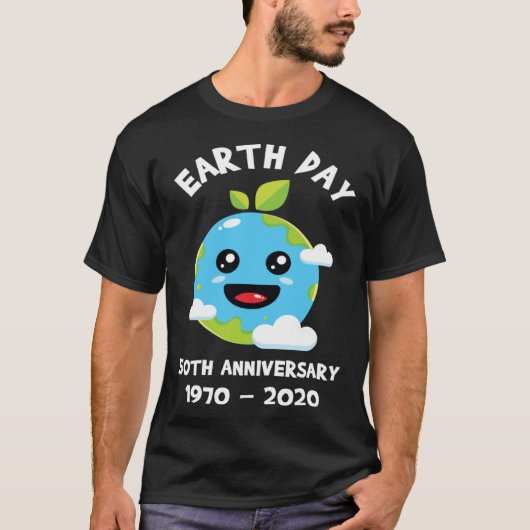 Earth Day 50th Anniversary  Protect The Earth T-shirt (Voorkant)