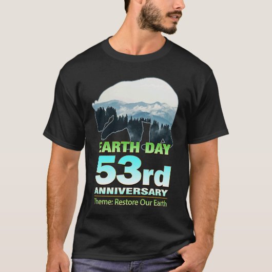 Earth Day 53rd Anniversary Celebrate Earth Day 202 T-shirt (Voorkant)