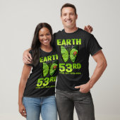 Earth Day 53rd Anniversary Silhouette Of Butterfly T-shirt (Unisex)