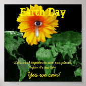 Earth Day Afbeelding Poster (Voorkant)