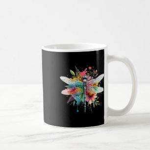 Earth Day Beautiful Dragonfly Waterverf Art Insec Koffiemok