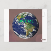 EARTH DAY BRIEFKAART (Achterkant)