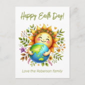 Earth Day-Briefkaart Feestdagenkaart (Voorkant)