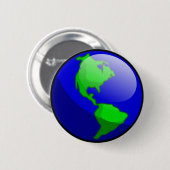 Earth Day Button (Voorkant /achterkant)