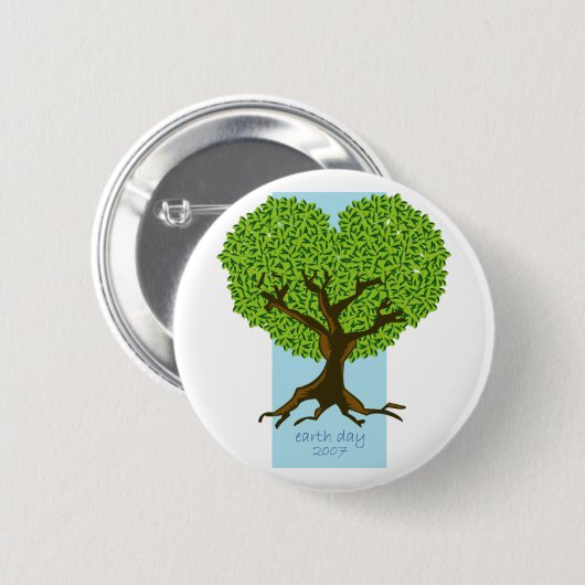 Earth Day Button (Voorkant /achterkant)