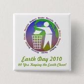 Earth Day Button (Voorkant)