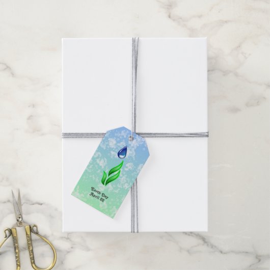 Earth Day CadeauLabels (Met Touw)