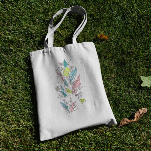 Earth Day Canvas tas
